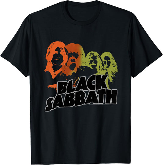 Kids Black Sabbath Band Sketch Kids Black T-Shirt - T-Shirt | Black