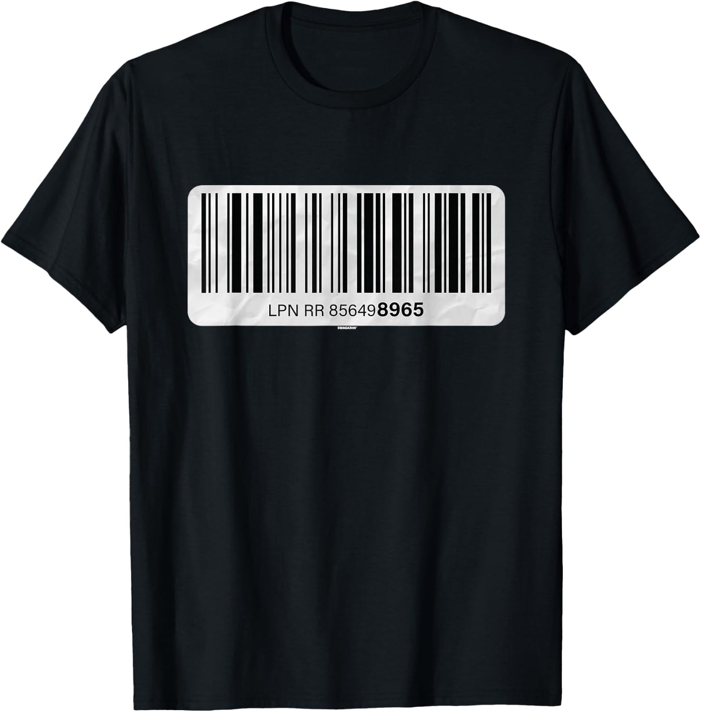 LPN Sticker for Damaged Associates Swagazon Coworker Gifts T-Shirt - T-Shirt | Black