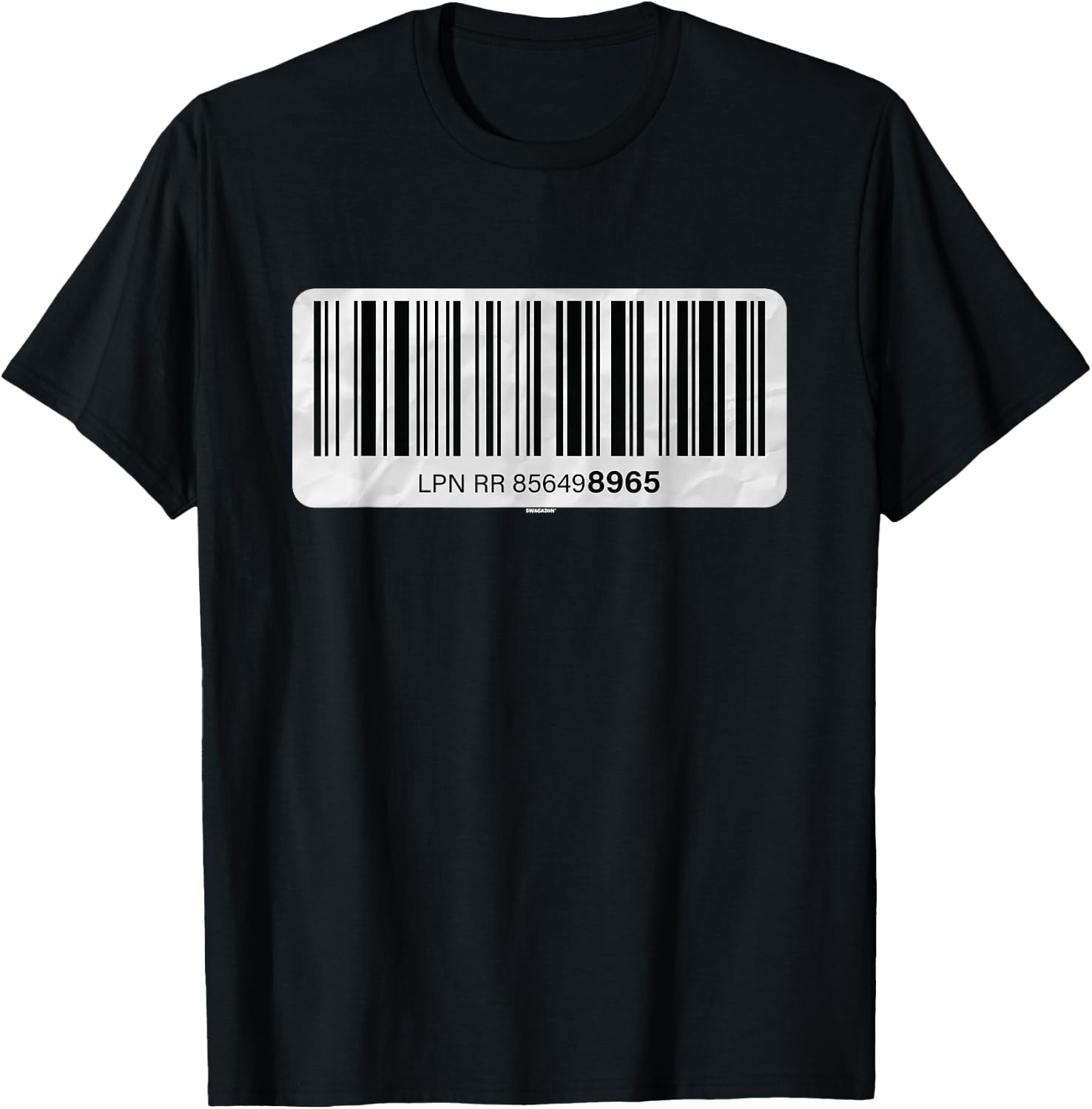 LPN Sticker for Damaged Associates Swagazon Coworker Gifts T-Shirt - T-Shirt | Black