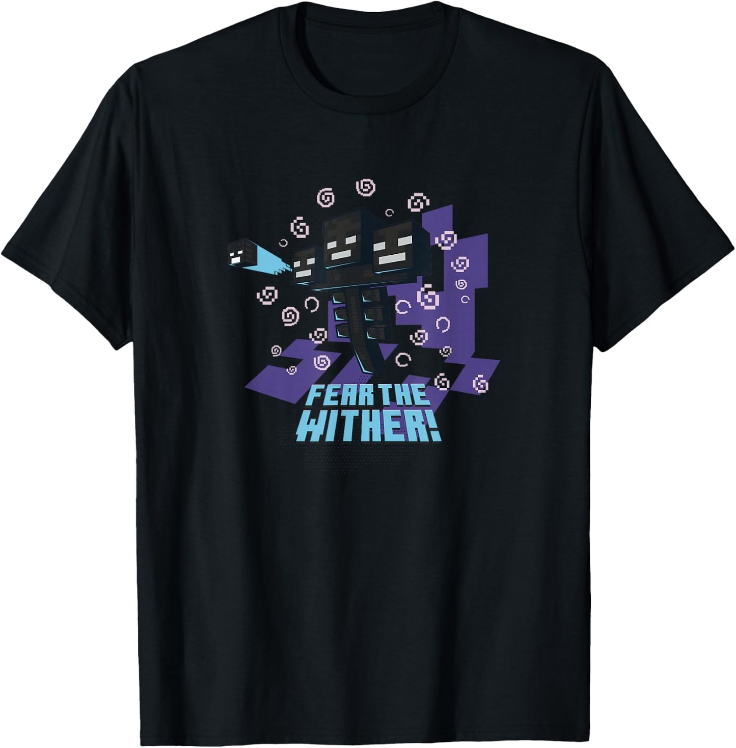 Minecraft Wither Fear The Wither! Small T-Shirt - T-Shirt | Black