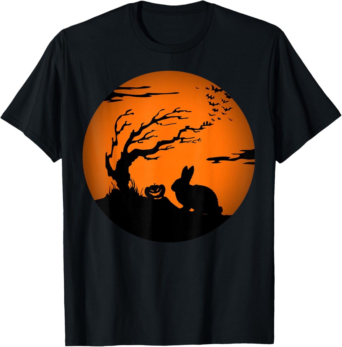 Rabbit Halloween T-Shirt - T-Shirt | Black