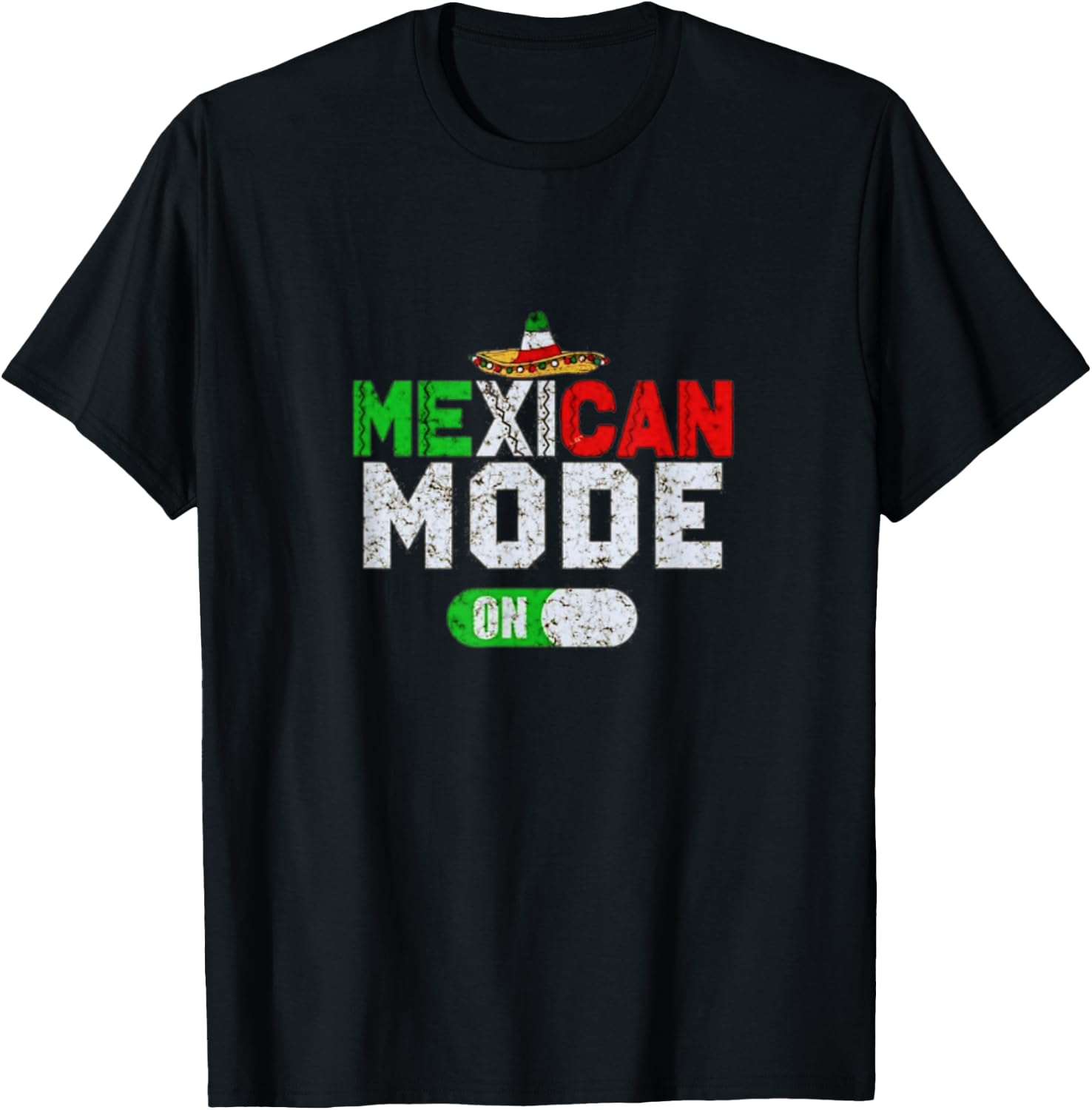 Mexican Mode Mexico Lover T-Shirt - T-Shirt | Black