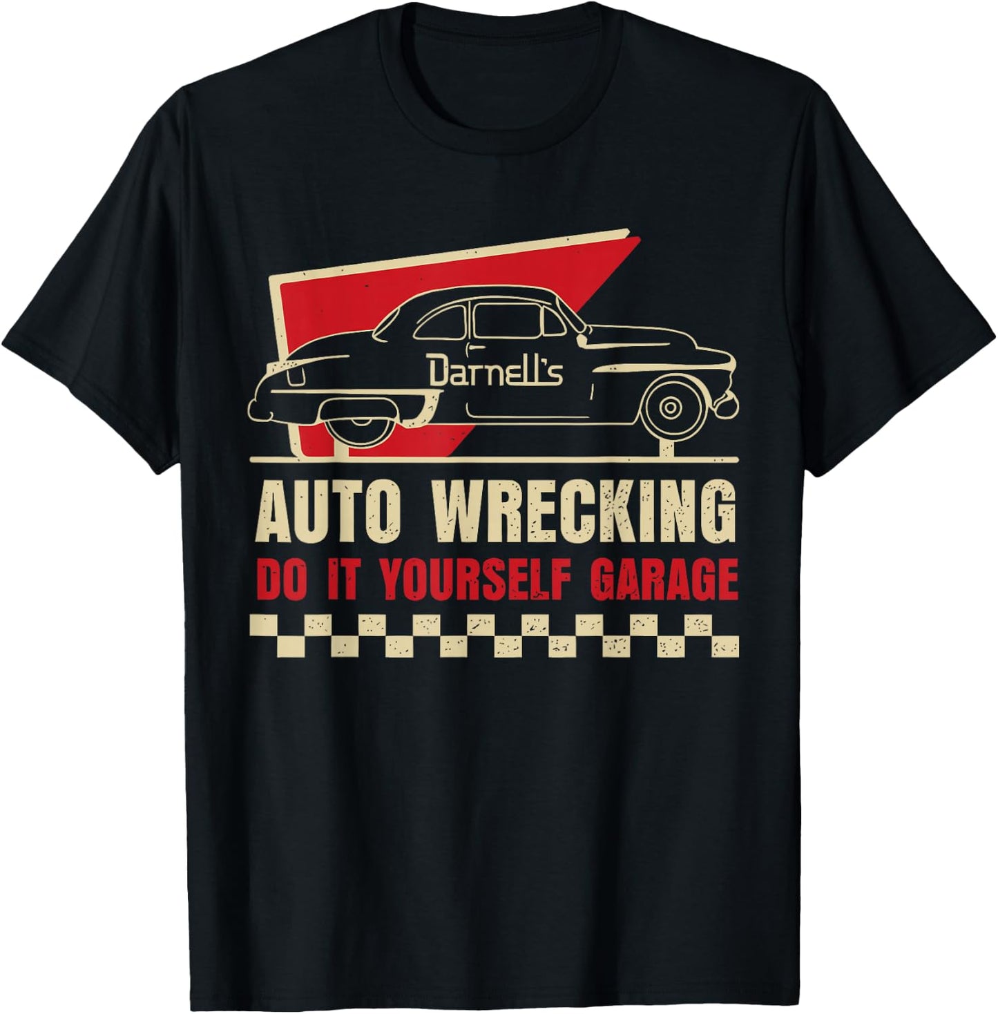 Auto Wrecking Do It Yourself Garage T-Shirt - T-Shirt | Black