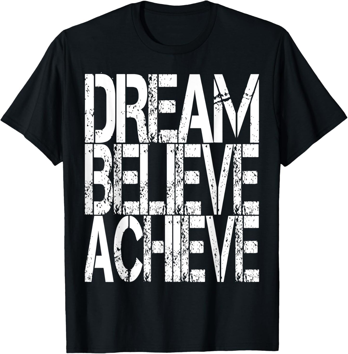 Inspirational Motivational Quote Shirt Women Men Boys Girls T-Shirt - T-Shirt | Black