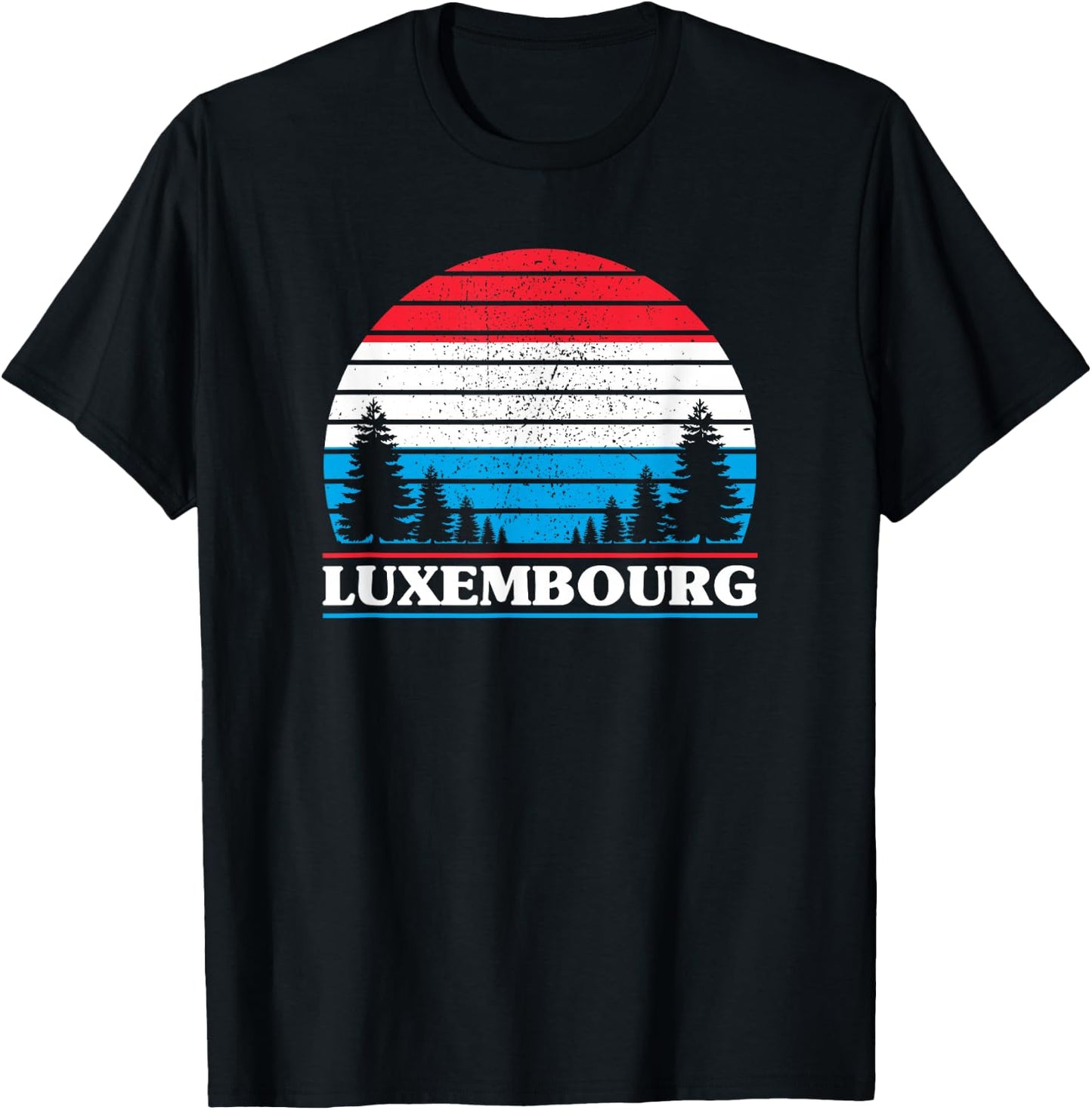 Luxembourg T-Shirt - T-Shirt | Black