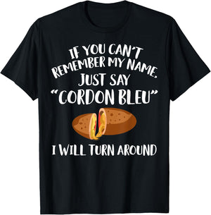 Cordon Bleu Apparel - Funny Bleus Lover Design T-Shirt - T-Shirt | Black