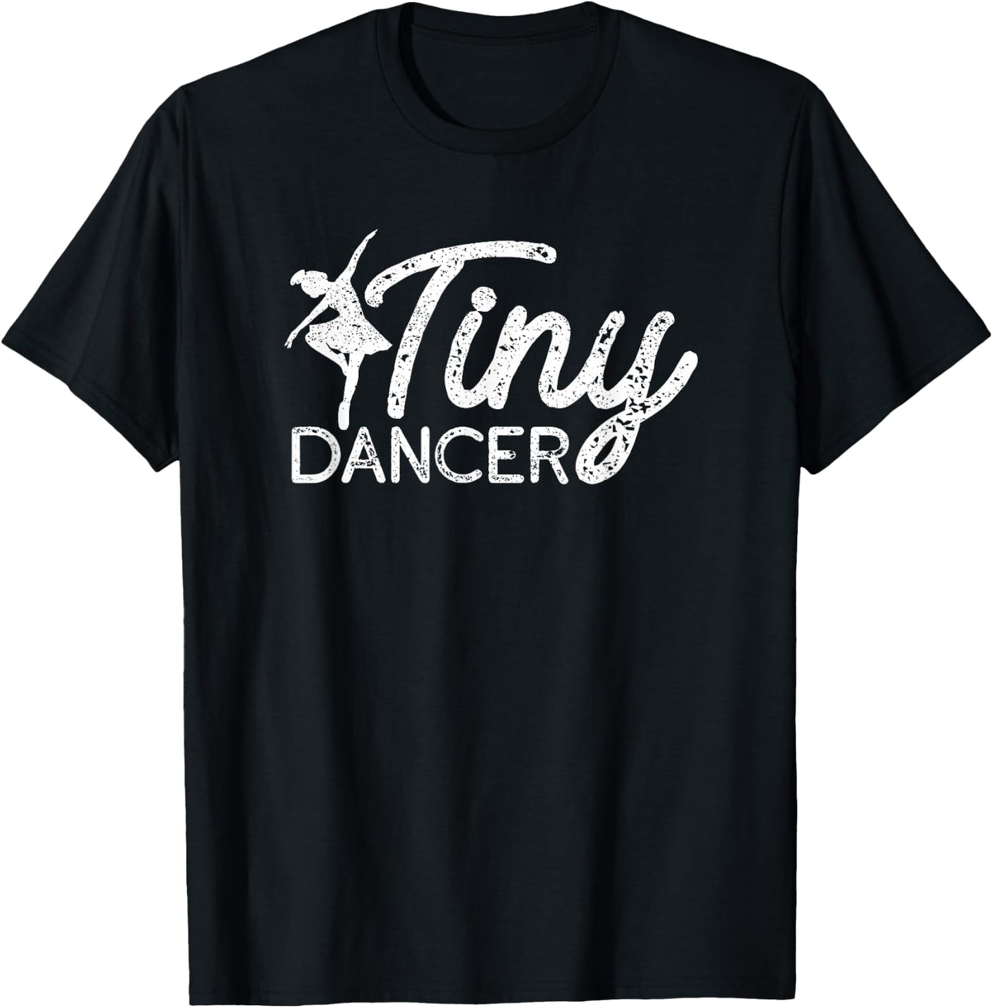 Tiny Dancer Cute Dance Boys Girls Salsa Ballet Dancing Youth T-Shirt - T-Shirt | Black