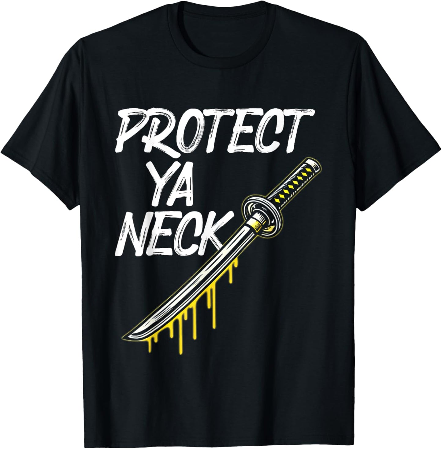 Protect Ya Neck Hip Hop 90s Vintage T-Shirt - T-Shirt | Black