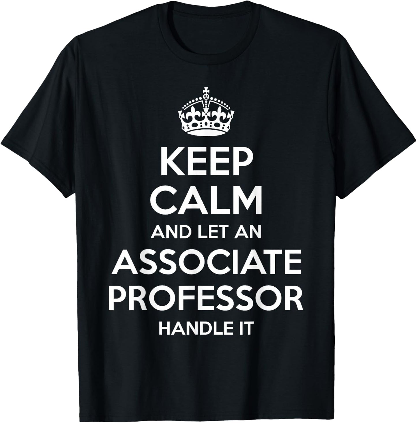 ASSOCIATE PROFESSOR Gift Funny Job Title Profession Birthday T-Shirt - T-Shirt | Black