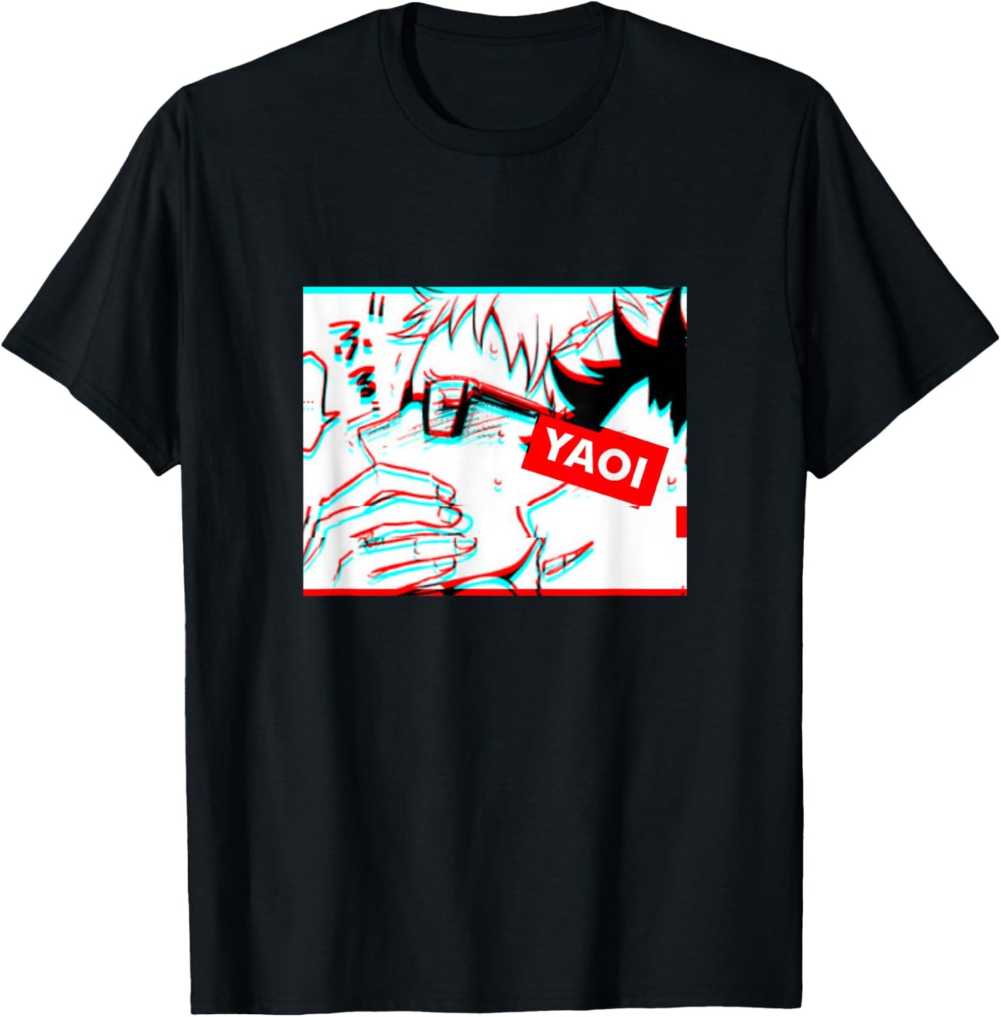 A Secret Lick Yaoi Fugoshi Fan BL Kink T-Shirt - T-Shirt | Black