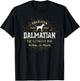 Vintage Style Retro Dalmatian T-Shirt - T-Shirt | Black