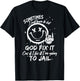Sometimes I Just Have To Let God Fix It - Sometimes I Just Have To Let God Fix It - -Adults - Black - Small - Short Sleeve T-Shirt - T-Shirt | Black