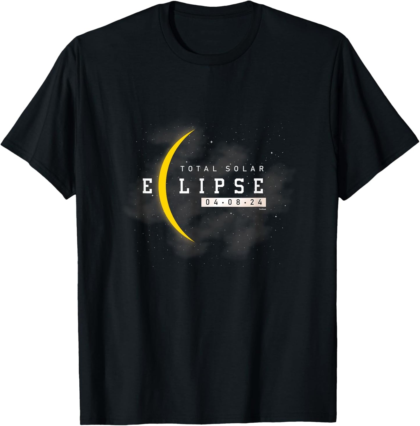 Total Solar Eclipse 2024 Moon Lover Moon Observation T-Shirt - T-Shirt | Black