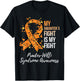 My Daughter’s Fight My Fight Prader Willi Syndrome Awareness T-Shirt - T-Shirt | Black