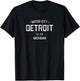 Classic Retro Vintage Detroit Motor City - Special Edition T-Shirt - T-Shirt | Black