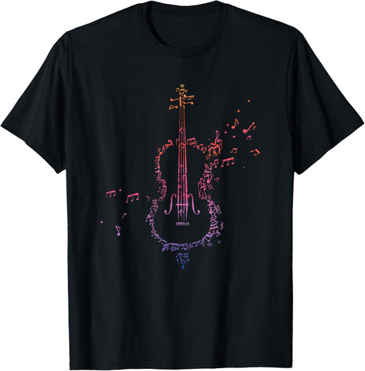 Musicians Cello Gift Cellists T-Shirt - T-Shirt | Black