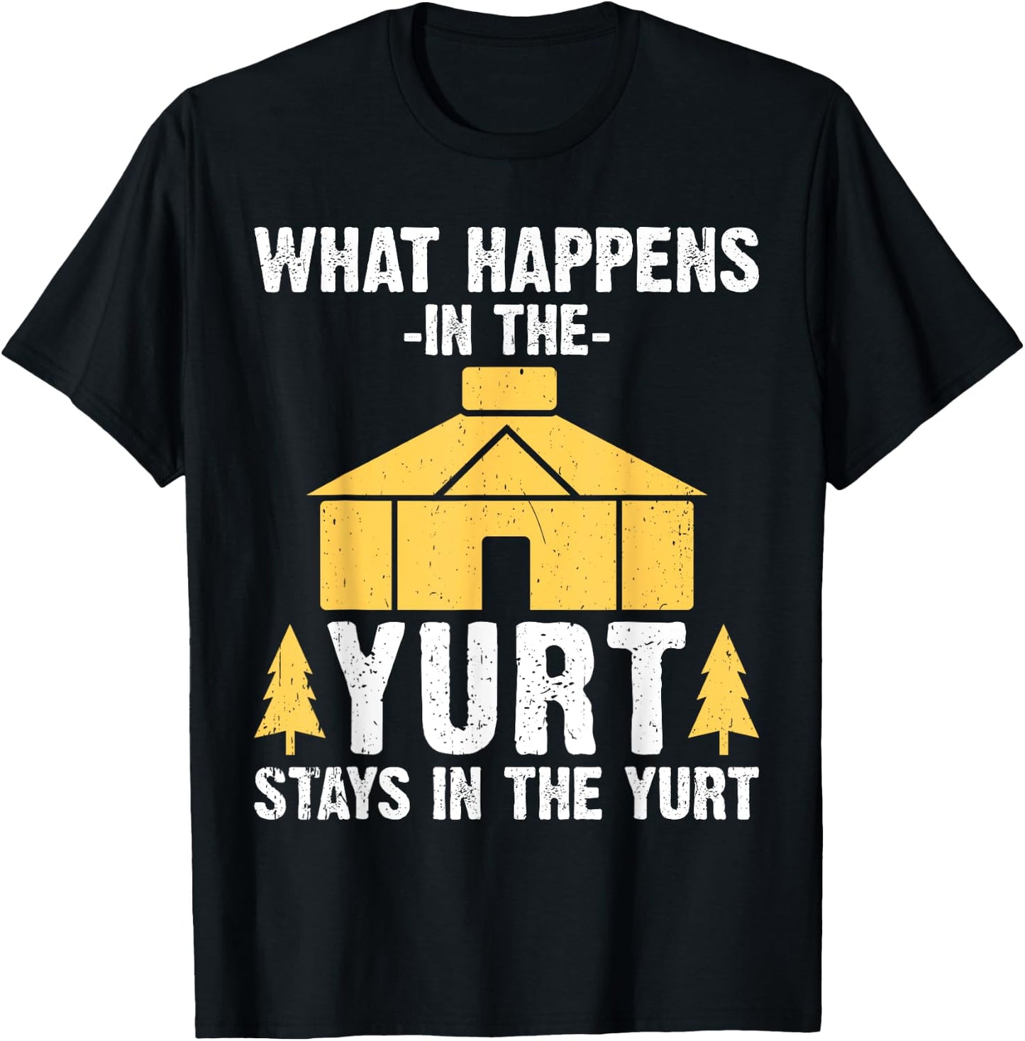 Yurt T-Shirt - T-Shirt | Black