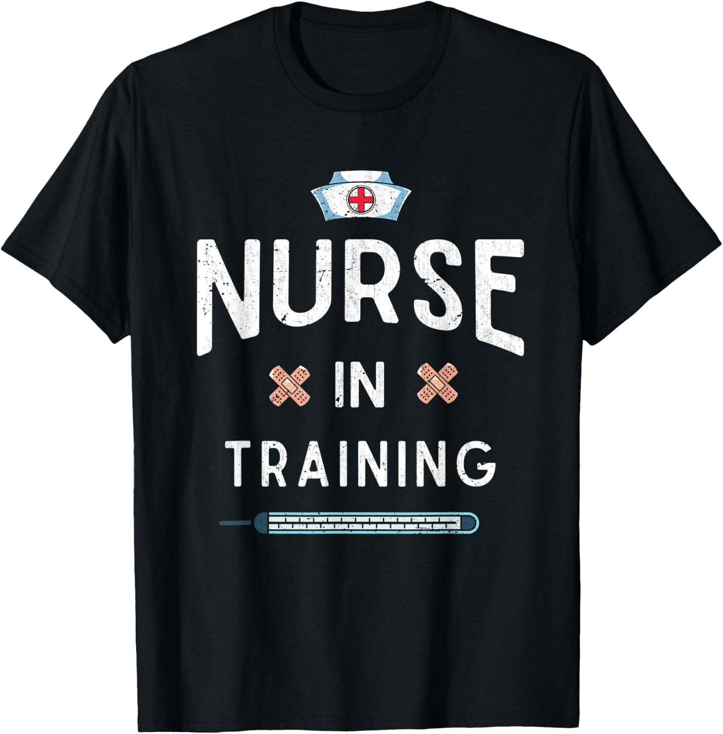 Medical Hospital Nurse In Training Nursing Future Nurse T-Shirt - T-Shirt | Black