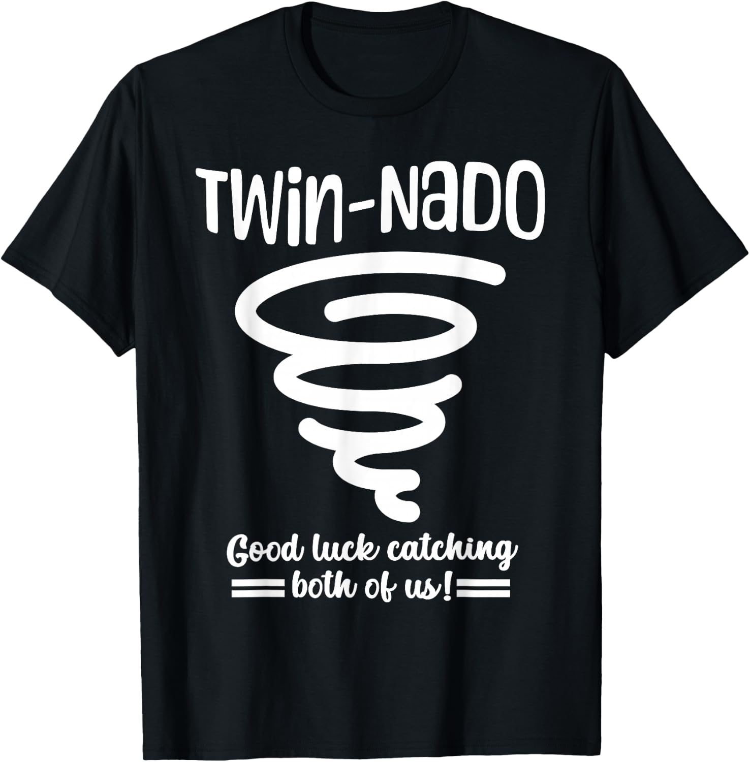 Tornado Twin Day for Spirit Week Best Friend Twinning Sister T-Shirt - T-Shirt | Black