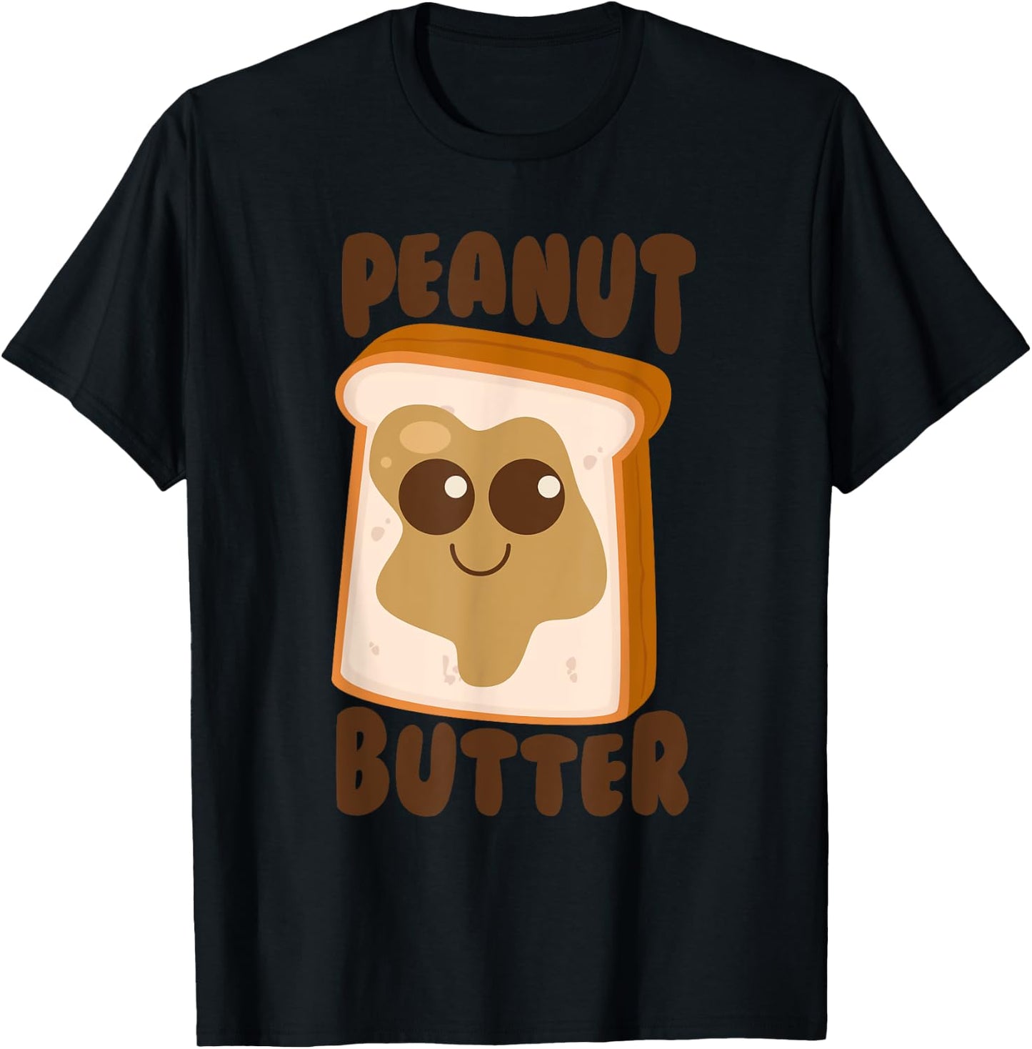 Peanut Butter Matching Halloween Costume Set DIY Jelly T-Shirt - T-Shirt | Black