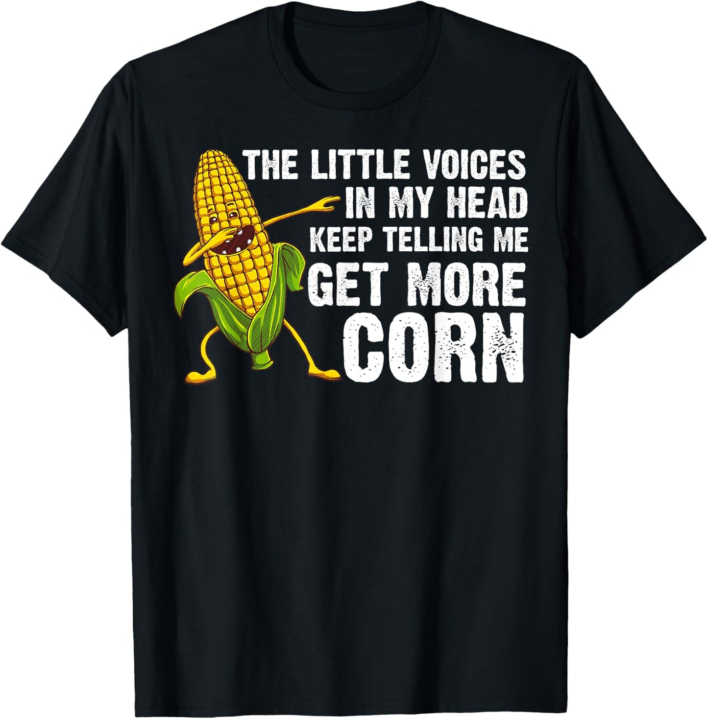 Funny Corn Gift Women Corn On The Cob Costume Farmer T-Shirt - T-Shirt | Black