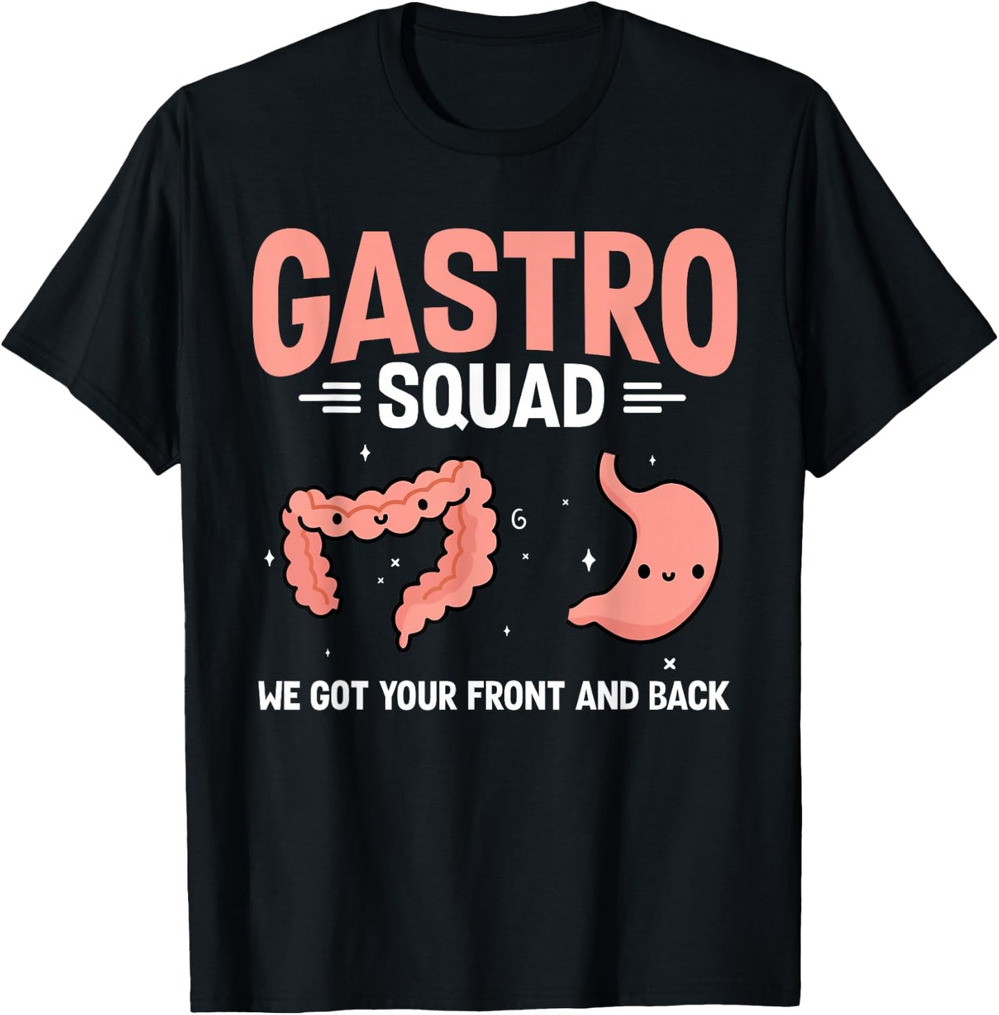 Gastroenterology Nurse Gastro Squad Endoscopy Colonoscopy T-Shirt - T-Shirt | Black