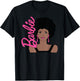 Barbie - Afro Barbie - Portrait T-Shirt - T-Shirt | Black