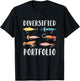 Diversified Portfolio Fishing T-Shirt - T-Shirt | Black