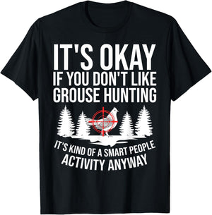 Ruffed Grouse Hunting Bird Spruce Grouse T-Shirt - T-Shirt | Black