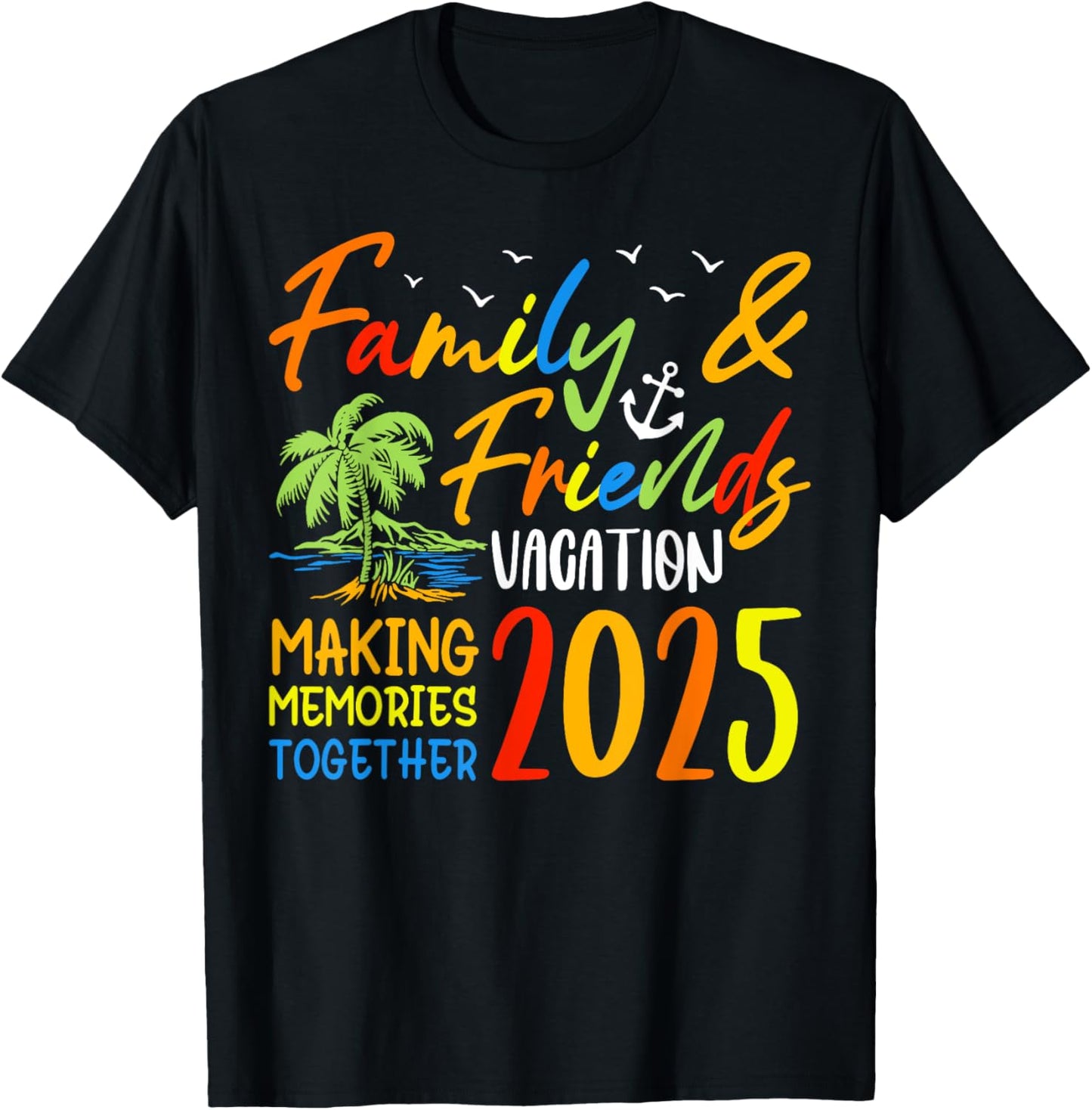 Florida Family Trip 2025 Making Memories Family Vacation T-Shirt - T-Shirt | Black
