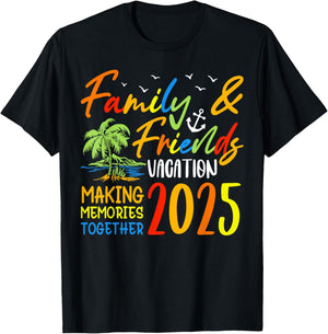 Florida Family Trip 2025 Making Memories Family Vacation T-Shirt - T-Shirt | Black