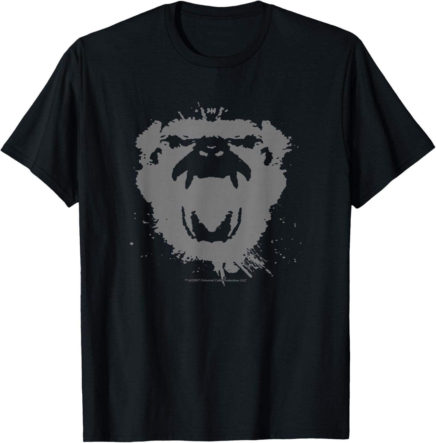 12 Monkeys Monkey Face T-Shirt - T-Shirt | Black