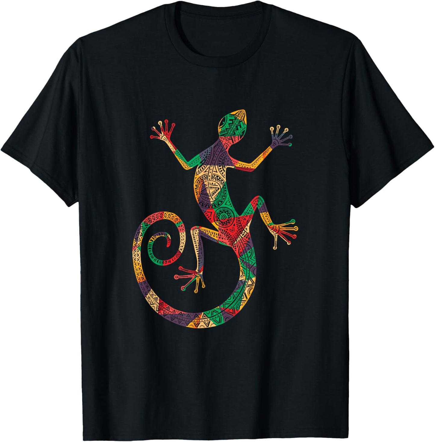 Lizard Gecko T-Shirt - T-Shirt | Black
