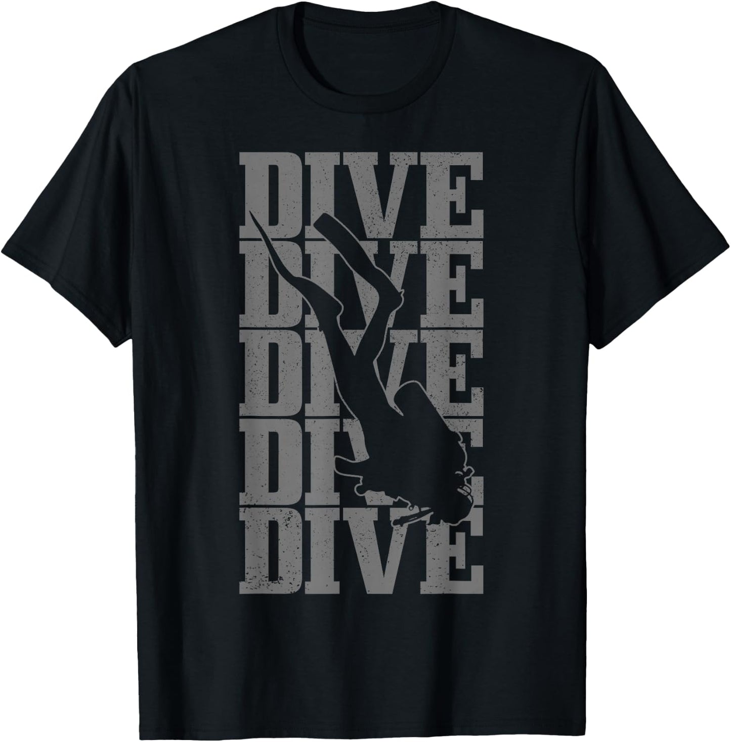 Diver Dive Diving Gift T-Shirt - T-Shirt | Black