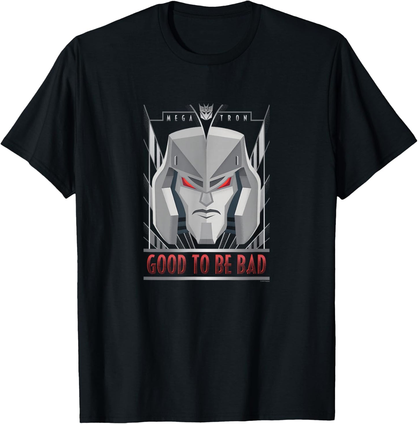 Transformers Megatron Good To Be Bad T-Shirt - T-Shirt | Black