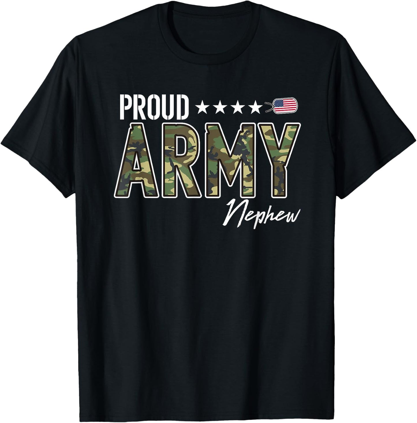 OCP Proud Army Nephew T-Shirt - T-Shirt | Black