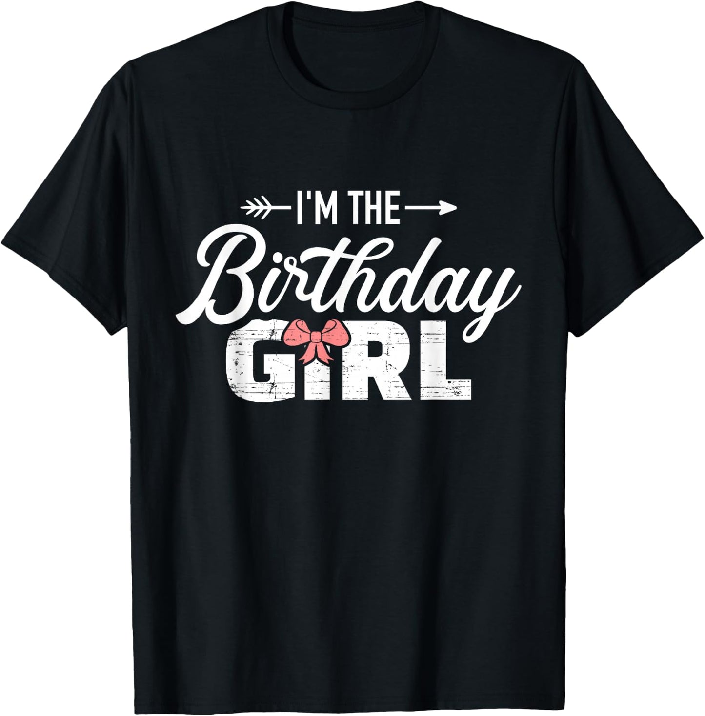I'm the birthday daughter girl matching family T-Shirt - T-Shirt | Black