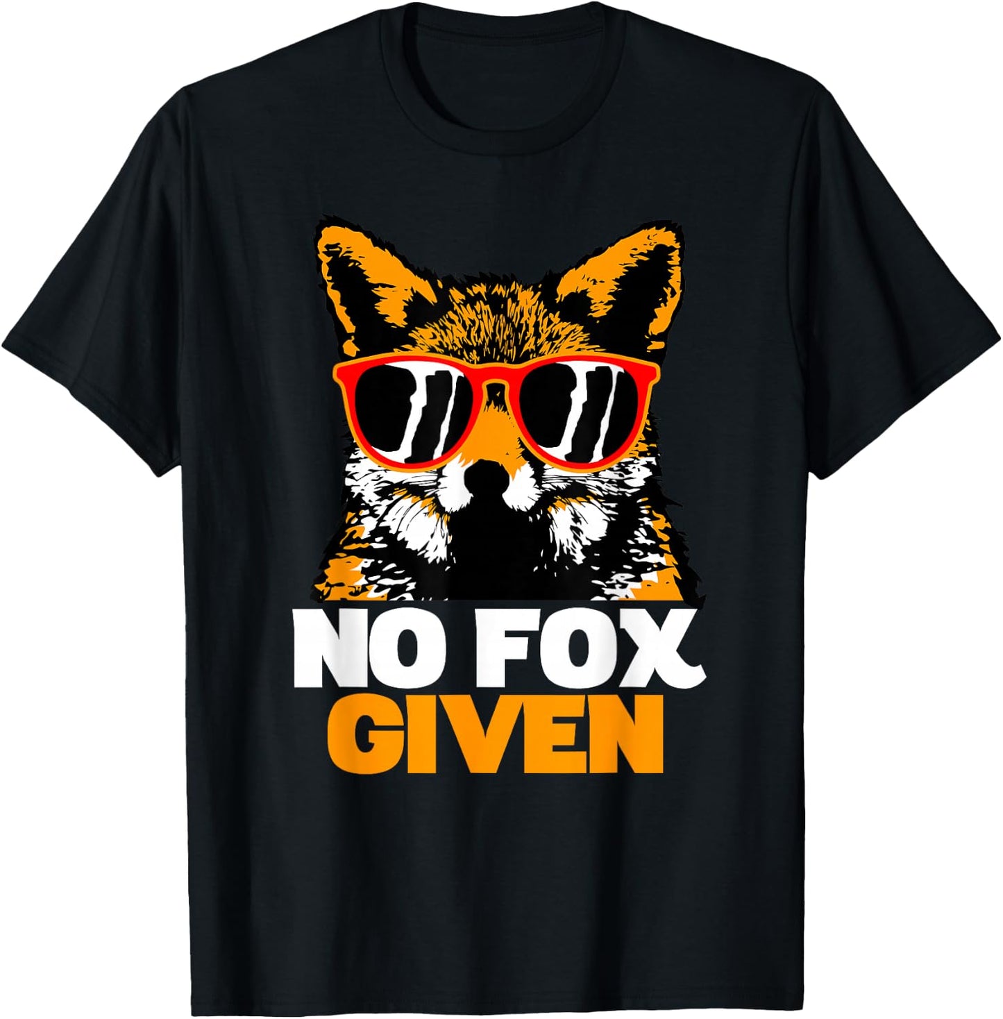 No Fox Given T-Shirt - T-Shirt | Black