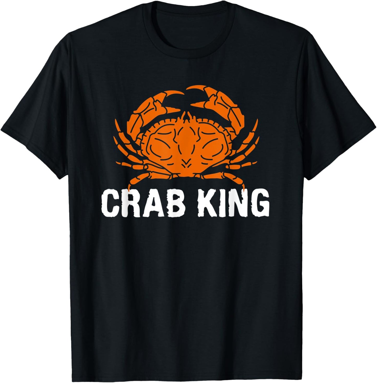 Crab King T-Shirt - T-Shirt | Black