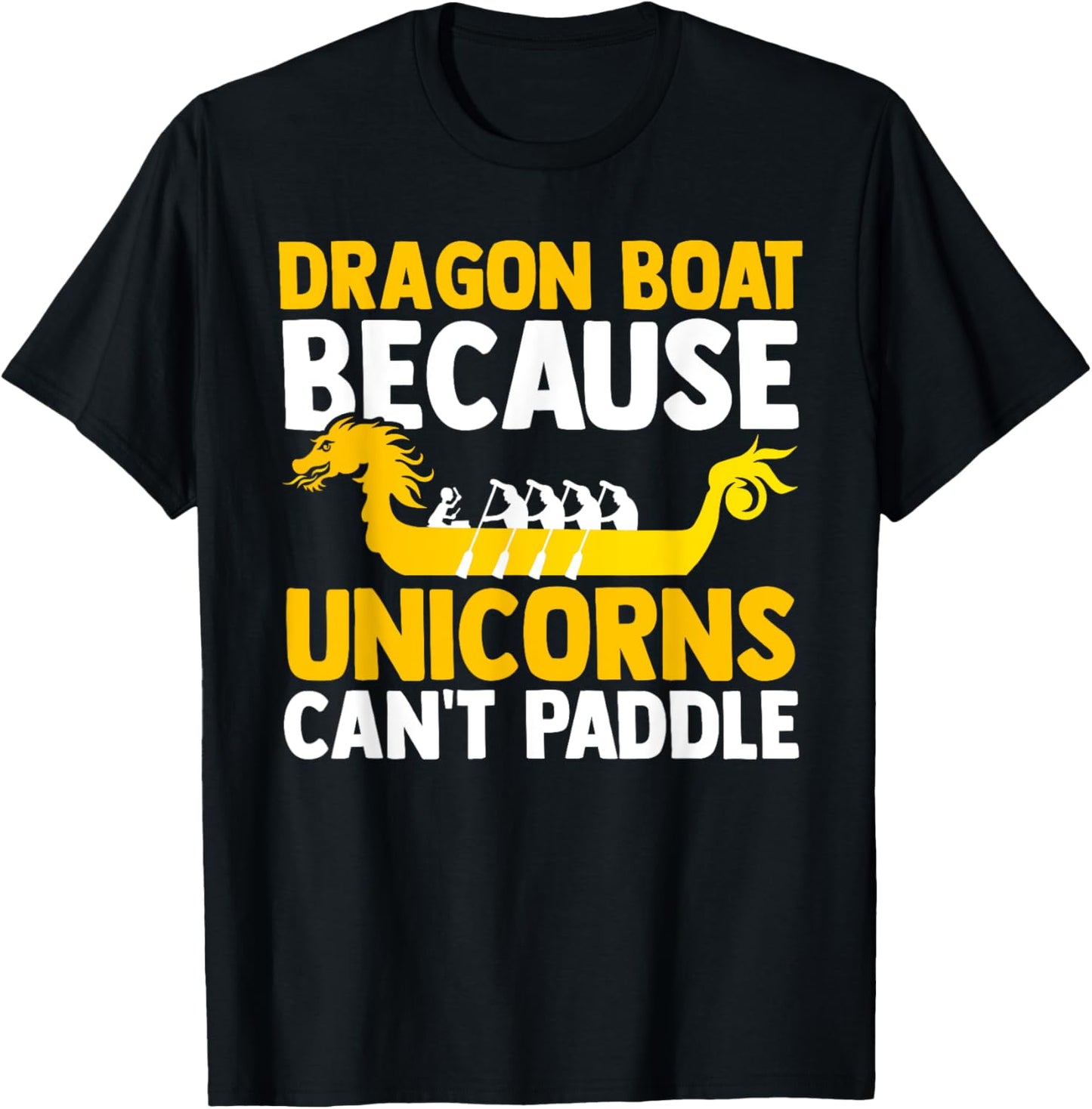 Dragon Boat Race T-Shirt - T-Shirt | Black