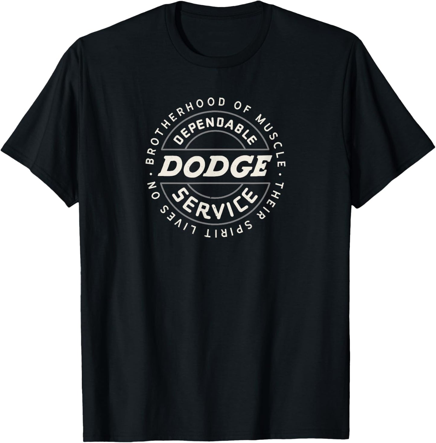 Dodge Brotherhood of Muscle T-Shirt - T-Shirt | Black