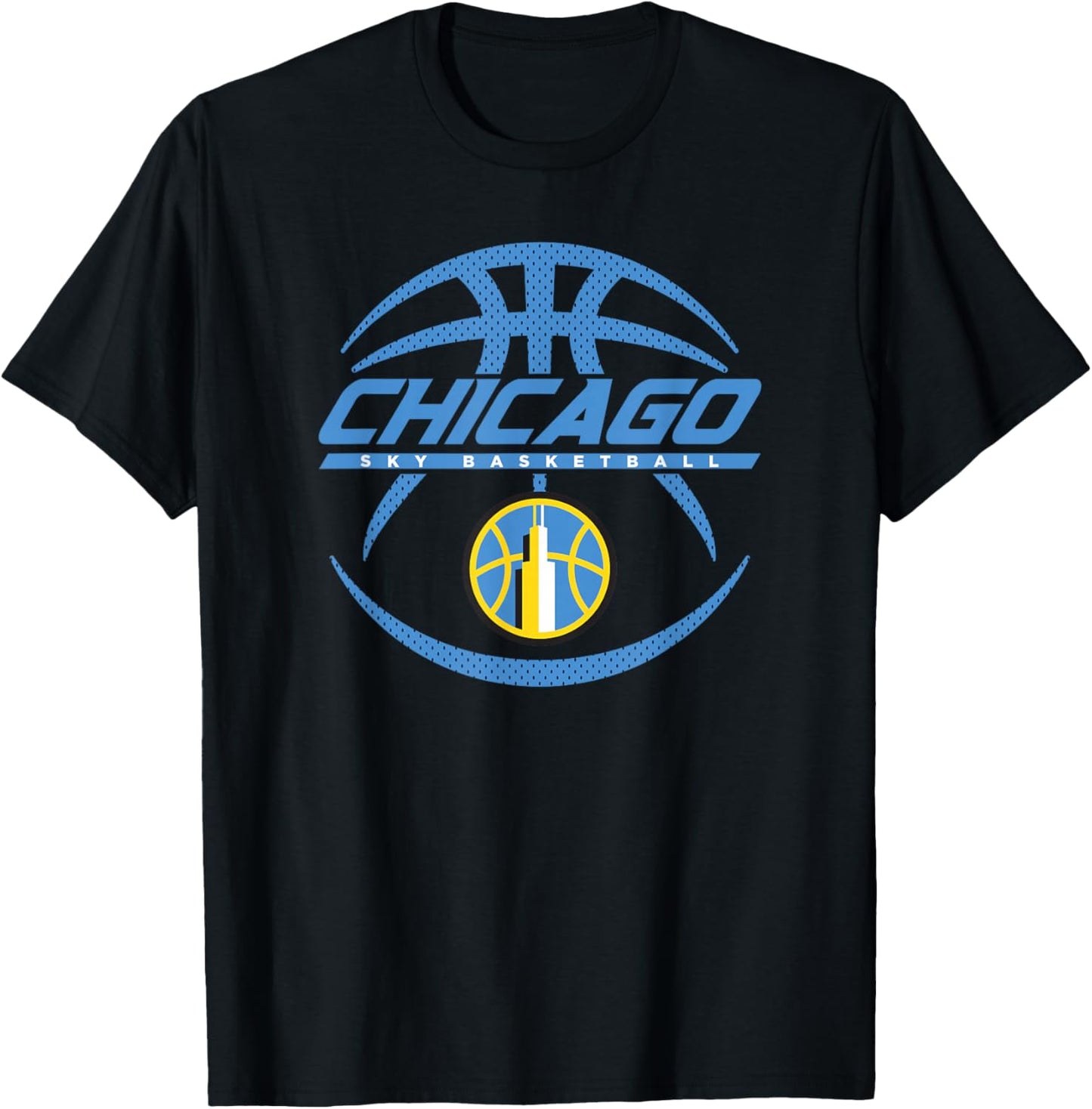WNBA Chicago Sky The Rock T-Shirt - T-Shirt | Black