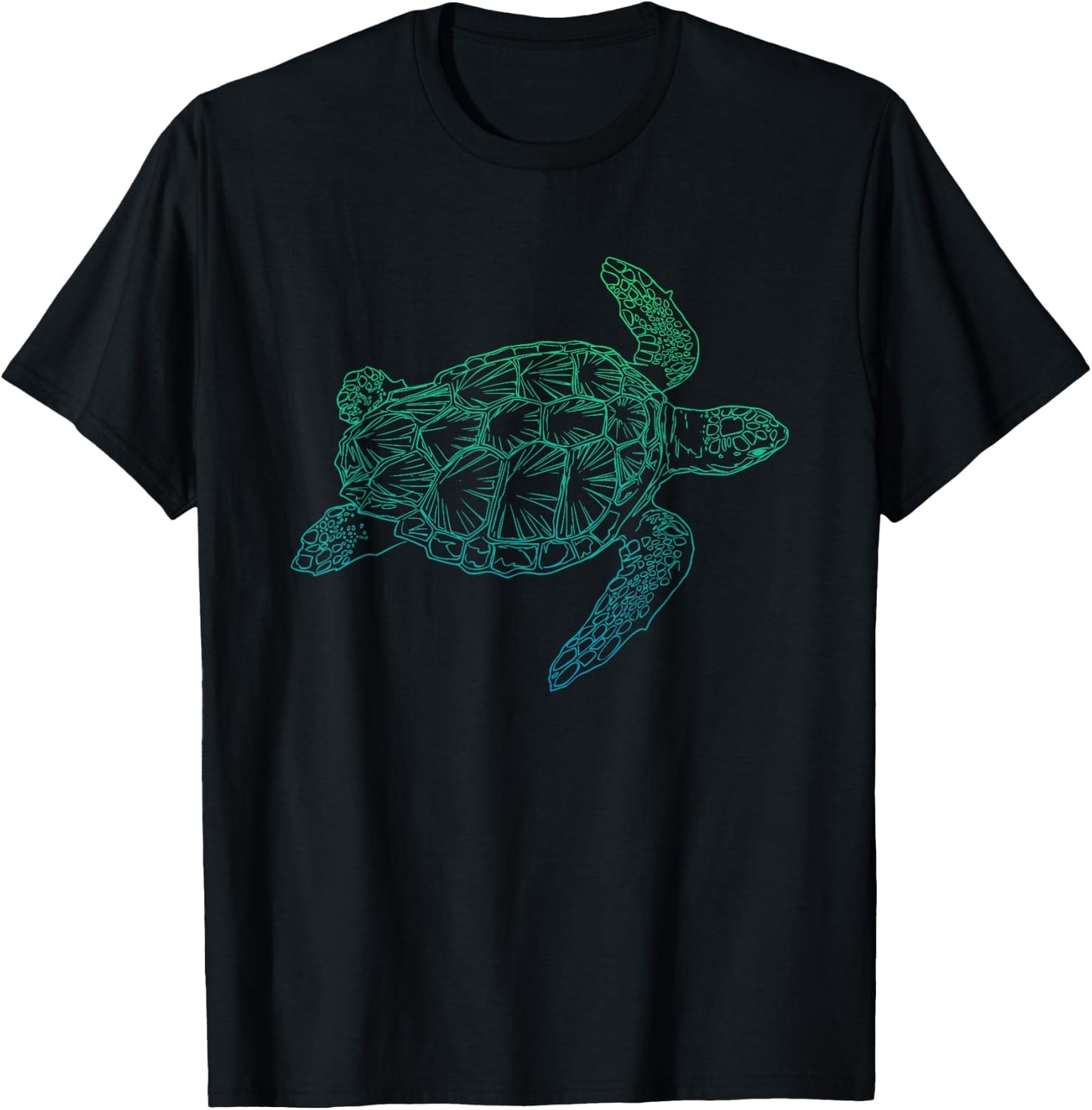 Sea Turtle T Shirt, Save The Sea Turtles, Boys Sea Turtle T-Shirt - T-Shirt | Black