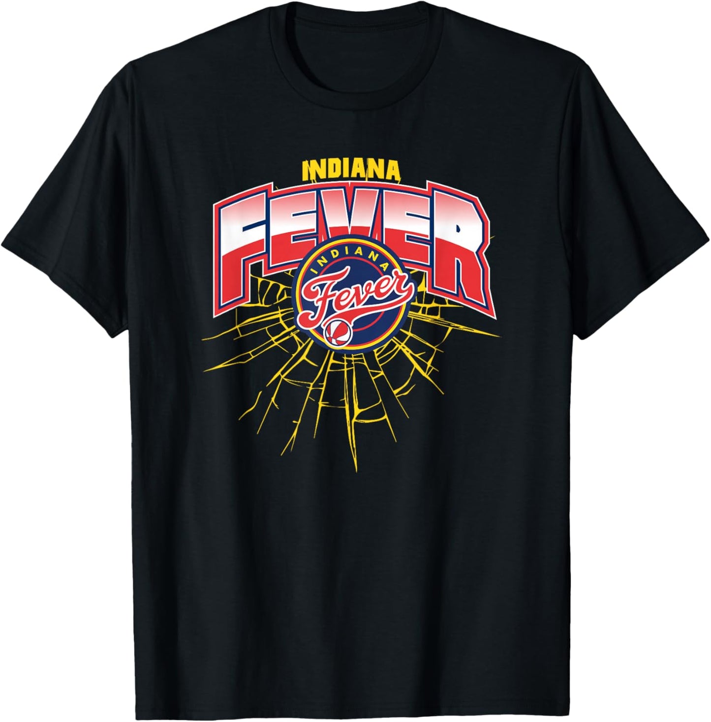 WNBA Indiana Fever Record Breaker T-Shirt - T-Shirt | Black