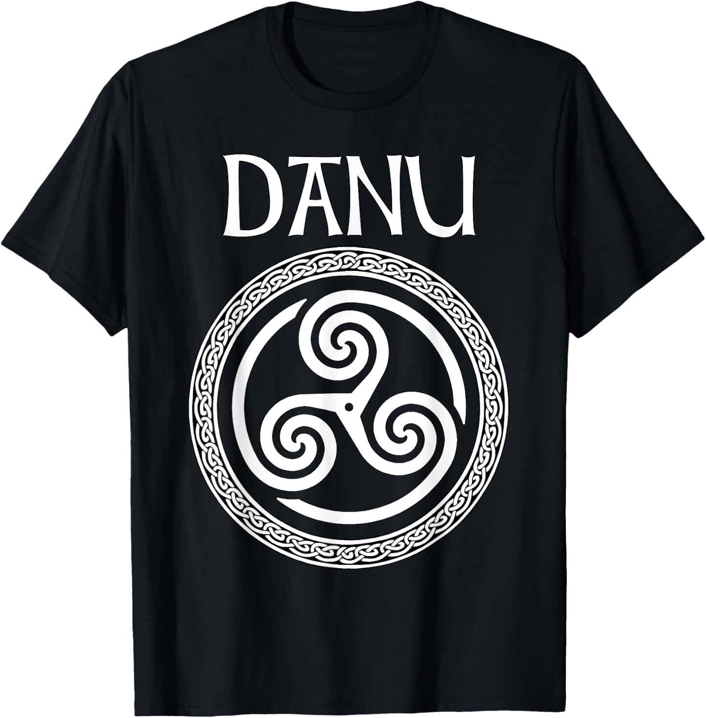 Danu Ancient Celtic Goddess of Mothers and Earth T-Shirt - T-Shirt | Black