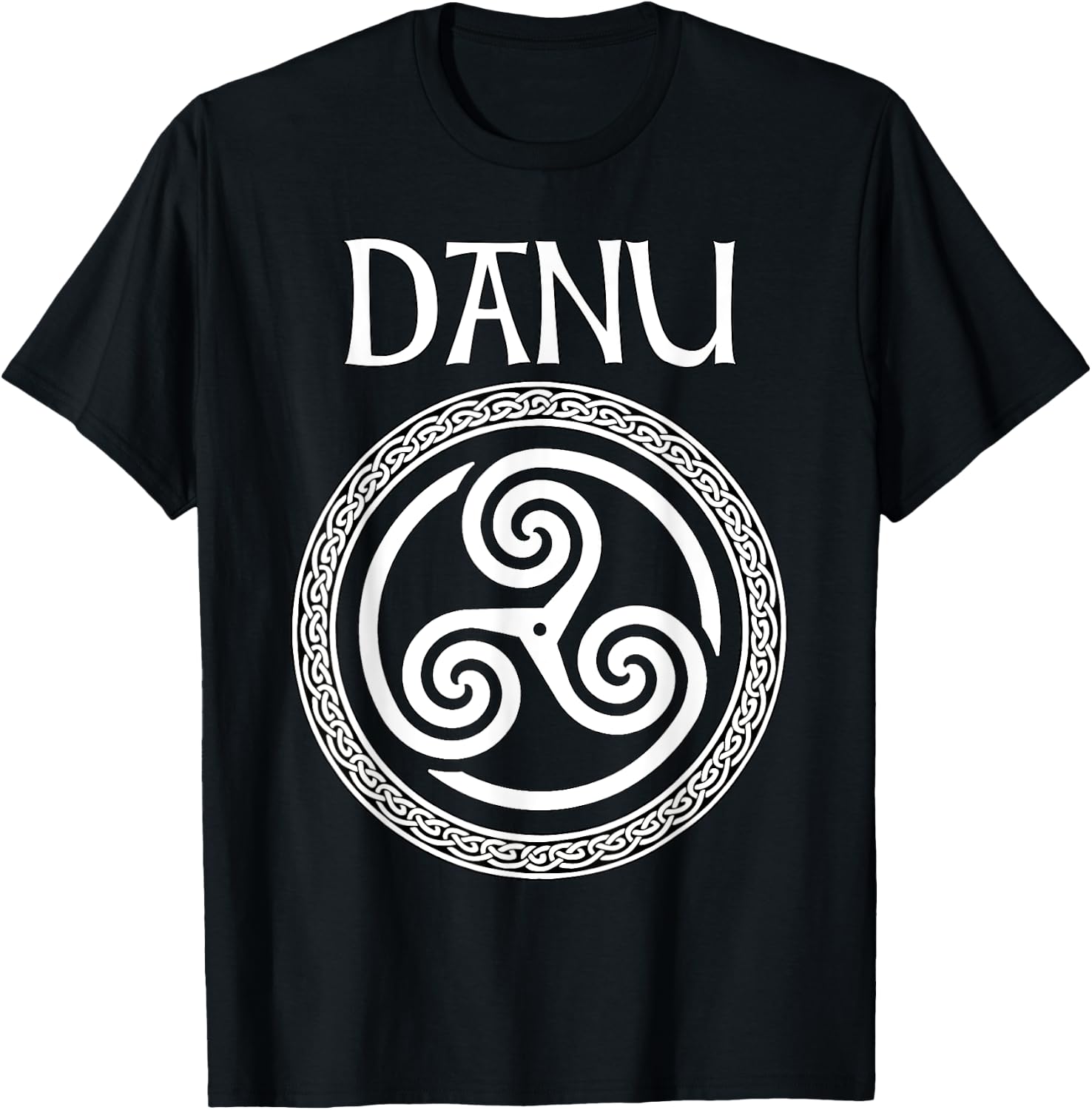 Danu Ancient Celtic Goddess of Mothers and Earth T-Shirt - T-Shirt | Black