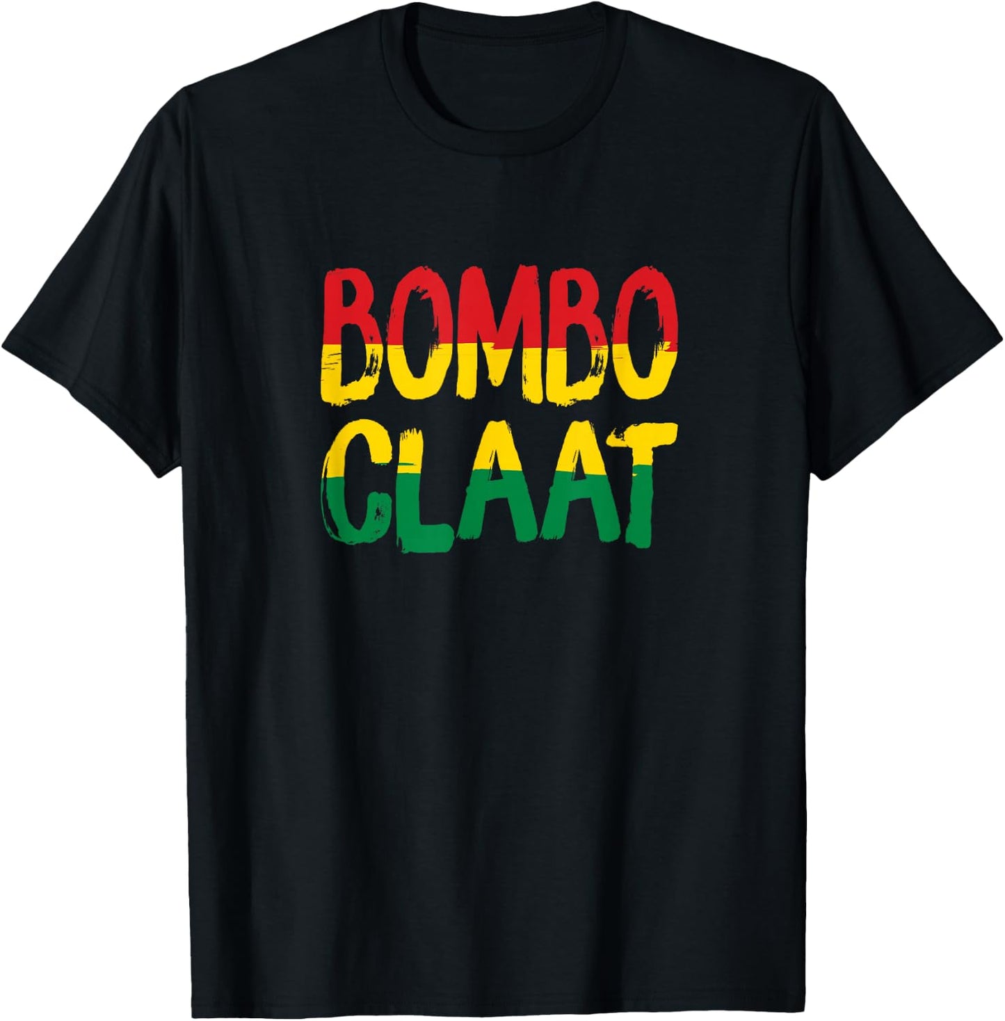 Bombo Claat Rasta Jamaican Reggae T-Shirt - T-Shirt | Black