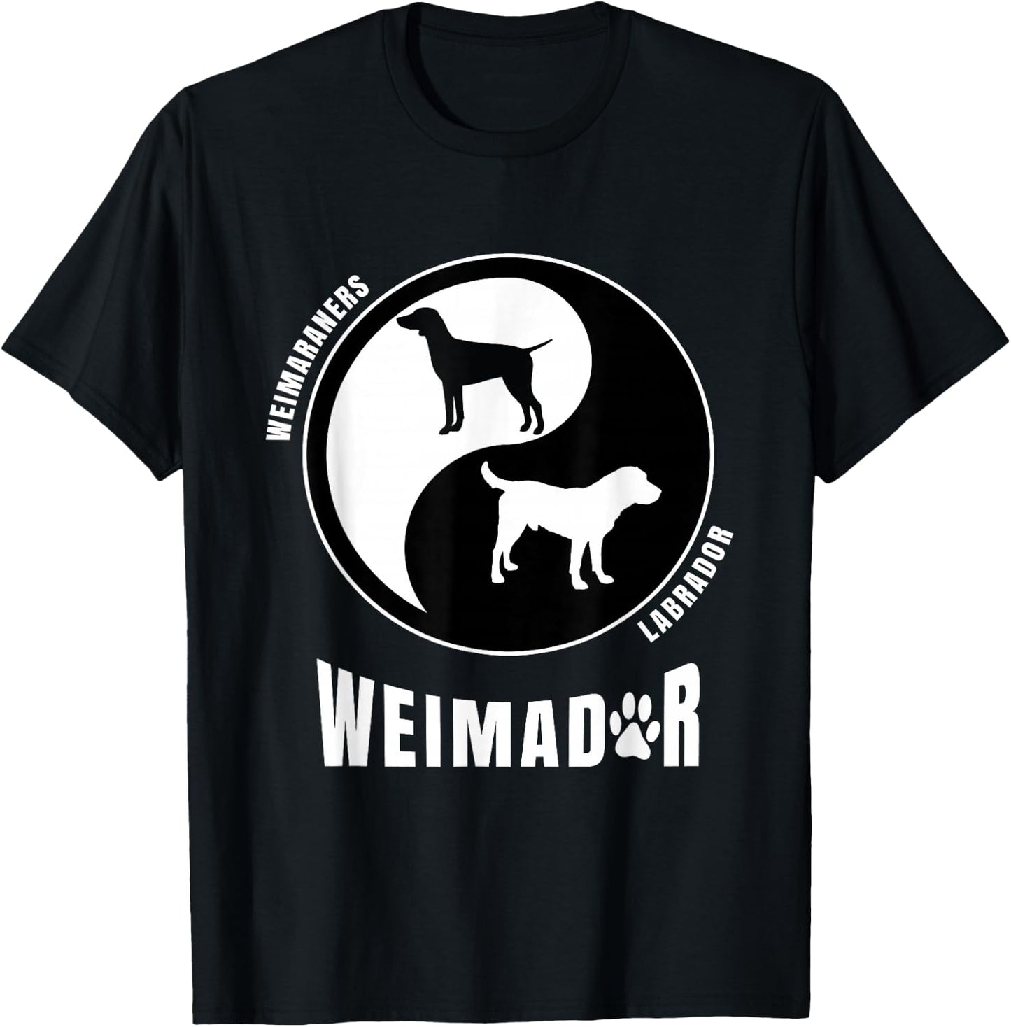 Weimador Dog Lovers Shirt | Breeders Gift | Pet Weimador Women Kids T-Shirt - T-Shirt | Black