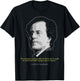 Classical Music Composer History Love Store Gustav Mahler Quote - Men's Adult Black Short Sleeve Classic Fit Polyester - Small T-Shirt - T-Shirt | Black