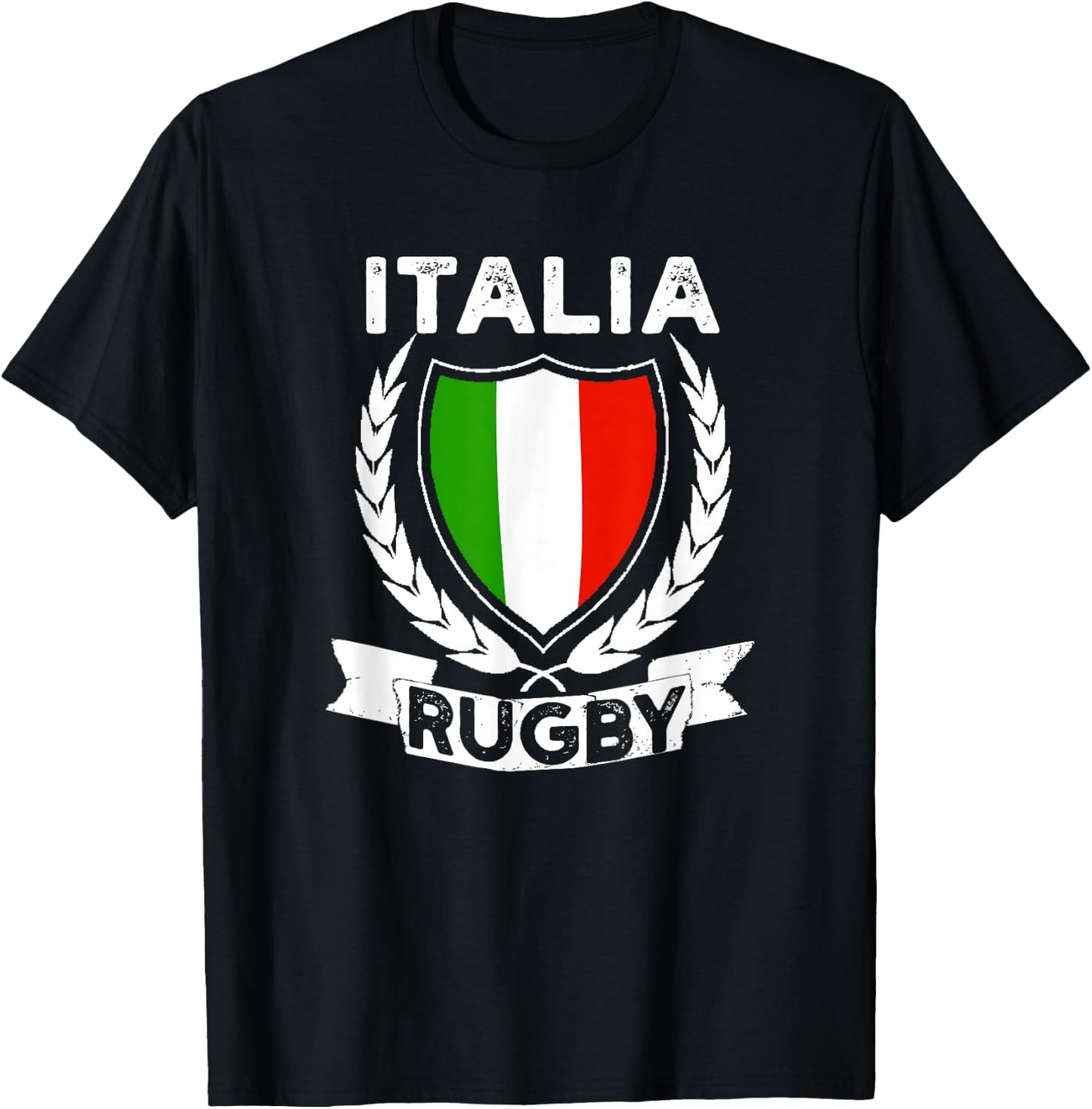 Rugby Italia Rugby Shirt For Italians And Italy Fans T-Shirt - T-Shirt | Black